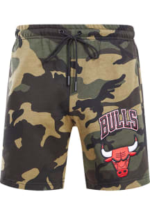 Pro Standard Chicago Bulls Mens Green Team Shorts