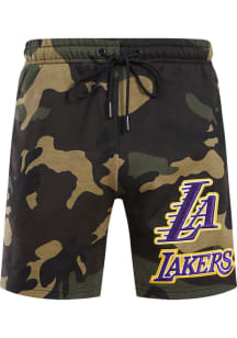 Pro Standard Los Angeles Lakers Mens Green Team Shorts