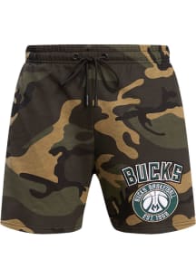 Pro Standard Milwaukee Bucks Mens Green Team Shorts