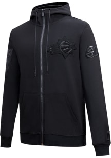 Pro Standard Phoenix Suns Mens Black Tonal Long Sleeve Full Zip Jacket