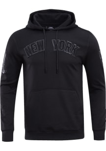 Pro Standard New York Yankees Mens Black Tonal Fashion Hood