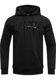 Pro Standard San Francisco Giants Mens Black Tonal Fashion Hood