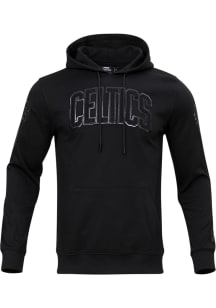 Pro Standard Boston Celtics Mens Black Tonal Fashion Hood