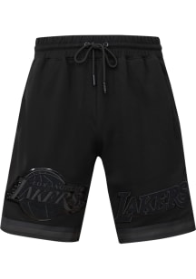 Pro Standard Los Angeles Lakers Mens Black Tonal Shorts