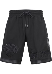 Pro Standard New York Knicks Mens Black Tonal Shorts