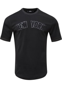 Pro Standard New York Yankees Black Tonal Short Sleeve Fashion T Shirt