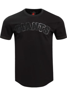 Pro Standard San Francisco Giants Black Tonal Short Sleeve Fashion T Shirt