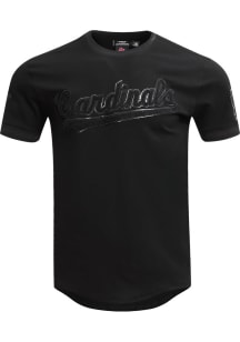 Pro Standard St Louis Cardinals Black Tonal Short Sleeve Fashion T Shirt