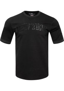 Pro Standard New York Knicks Black Tonal Short Sleeve Fashion T Shirt
