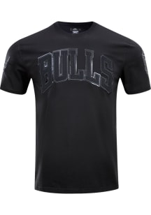 Pro Standard Chicago Bulls Black Tonal Short Sleeve Fashion T Shirt