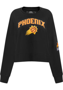 Pro Standard Phoenix Suns Womens Black Classic Crew Sweatshirt