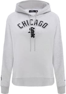 Pro Standard Chicago White Sox Womens Grey Classic Hooded Sweatshirt