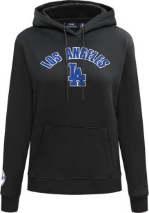 Pro Standard Los Angeles Dodgers Womens Black Classic Hooded Sweatshirt