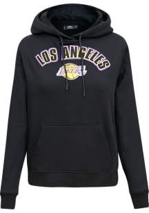 Pro Standard Los Angeles Lakers Womens Black Classic Hooded Sweatshirt