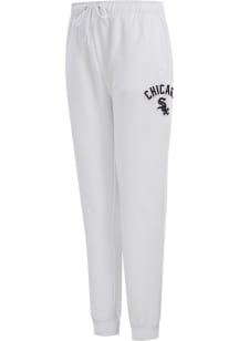 Pro Standard Chicago White Sox Womens Classic White Sweatpants