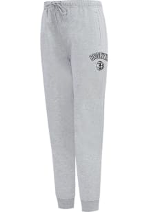 Pro Standard Brooklyn Nets Womens Classic Grey Sweatpants