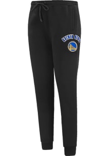 Pro Standard Golden State Warriors Womens Classic Black Sweatpants