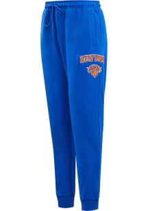 Pro Standard New York Knicks Womens Classic Blue Sweatpants