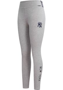 Pro Standard New York Yankees Womens Grey Jersey Legging Pants