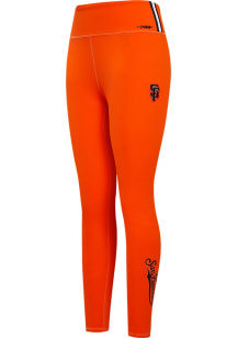Pro Standard San Francisco Giants Womens Orange Jersey Legging Pants