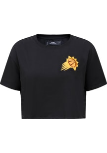 Pro Standard Phoenix Suns Womens Black Boxy Short Sleeve T-Shirt