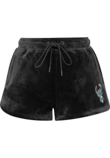 Pro Standard Milwaukee Bucks Womens Black Velour Shorts