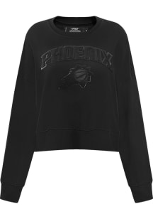 Pro Standard Phoenix Suns Womens Black Tonal Crew Sweatshirt