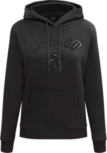 Pro Standard Chicago White Sox Womens Black Tonal Hooded Sweatshirt