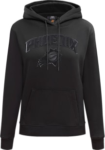Pro Standard Phoenix Suns Womens Black Tonal Hooded Sweatshirt