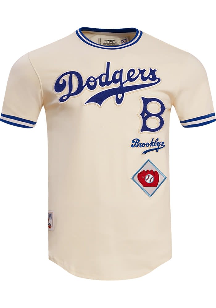 Pro Standard Brooklyn Dodgers White Retro Chenille Striped Short