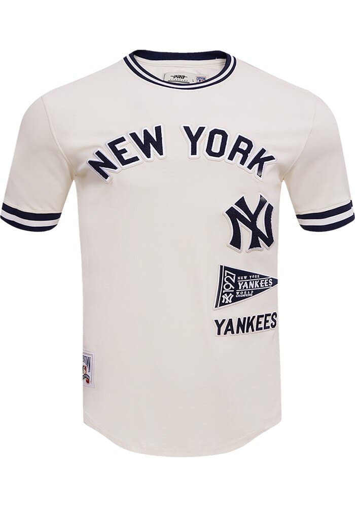 Pro Standard New York Yankees White Retro Chenille Striped