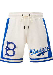 Pro Standard Brooklyn Dodgers Mens White Retro Chenille Shorts