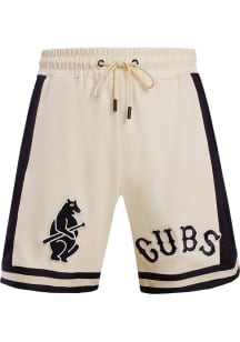 Pro Standard Chicago Cubs Mens White Retro Chenille Shorts