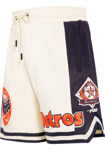 Pro Standard Houston Astros Mens White Retro Chenille Shorts