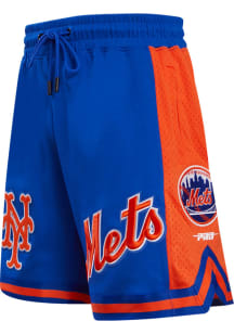 Pro Standard New York Mets Mens Blue Retro Chenille Shorts