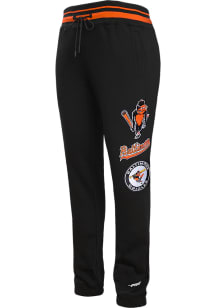 Pro Standard Baltimore Orioles Mens Black Retro Classic Fashion Sweatpants