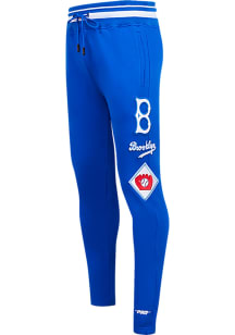 Pro Standard Brooklyn Dodgers Mens Blue Retro Classic Fashion Sweatpants