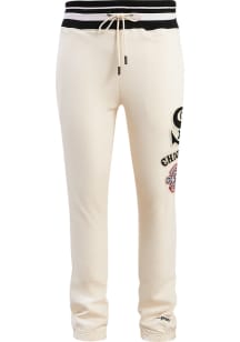 Pro Standard Chicago White Sox Mens White Retro Classic Fashion Sweatpants