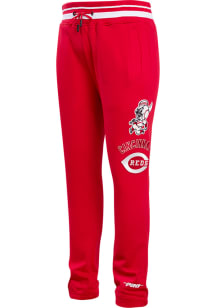 Pro Standard Cincinnati Reds Mens Red Retro Classic Fashion Sweatpants