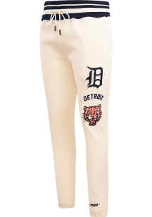 Pro Standard Detroit Tigers Mens White Retro Classic Fashion Sweatpants