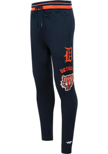 Pro Standard Detroit Tigers Mens Navy Blue Retro Classic Fashion Sweatpants