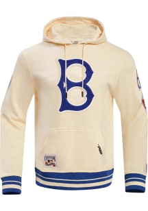 Pro Standard Brooklyn Dodgers Mens White Retro Classic Fashion Hood