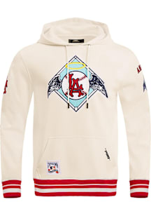 Pro Standard Los Angeles Angels Mens White Retro Classic Fashion Hood