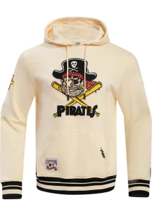 Pro Standard Pittsburgh Pirates Mens White Retro Classic Fashion Hood