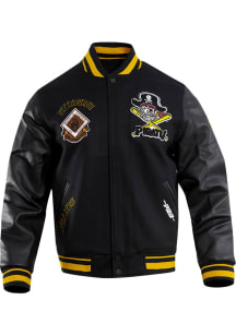 Pro Standard Pittsburgh Pirates Mens Black Retro Wool Varsity Heavyweight Jacket