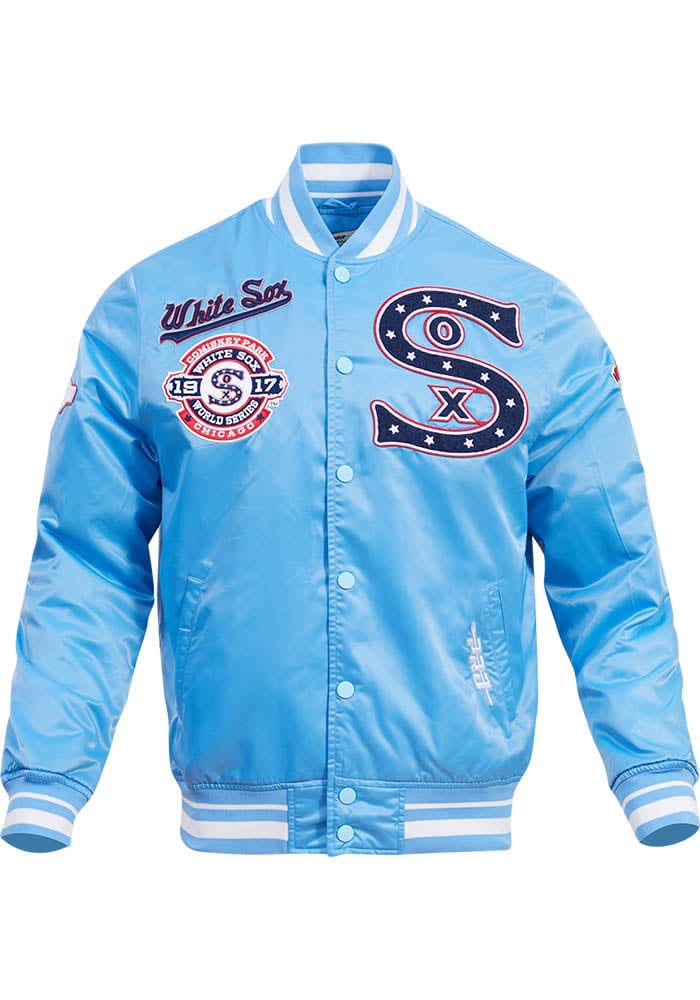 Pro Standard Chicago White Sox Mens BLUE Retro Classic Satin