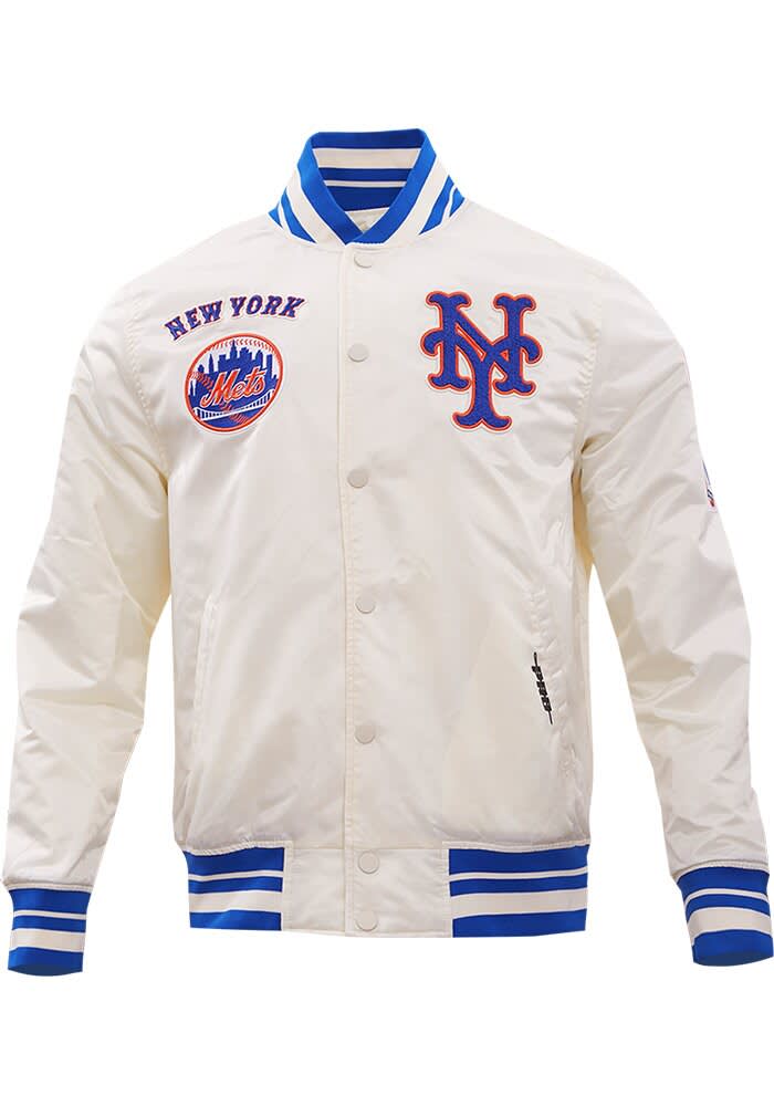 Pro Standard New York Mets Mens White Retro Classic Satin Light