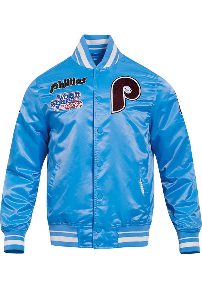 Pro Standard Philadelphia Phillies Mens BLUE Retro Classic Satin
