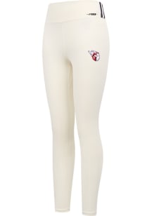 Pro Standard Cleveland Guardians Womens White Retro Jersey Legging Pants