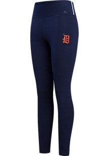 Pro Standard Detroit Tigers Womens Navy Blue Retro Jersey Legging Pants